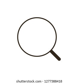 Magnifier icon.vector illustration