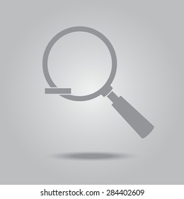 Magnifier icon.Vectors