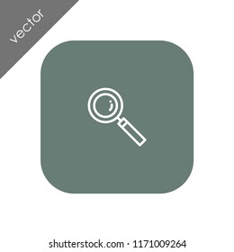 magnifier lens icon