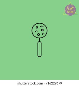 magnifier line icon