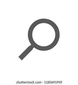 Magnifier with a man  vector icon