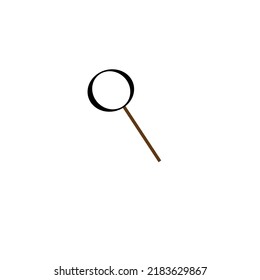 Magnifier on a white background magnifying glass