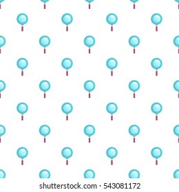 Magnifier pattern. Cartoon illustration of magnifier vector pattern for web