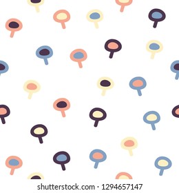 Magnifier seamless pattern. For fabric,paper,wrap,t-shirt, poster, card, wallpaper or background.