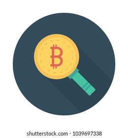 magnifier search bit coin 