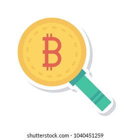 magnifier search bitcoin 