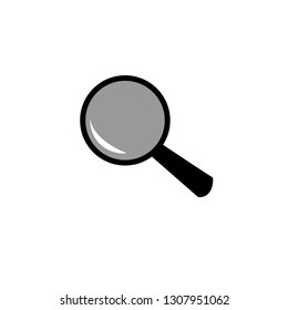 magnifier search icon vector