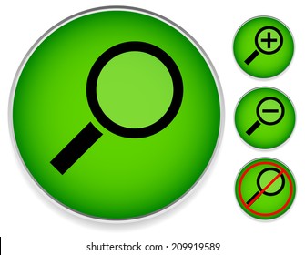 Magnifier set. Zoom, no high-res version of the picture versions.