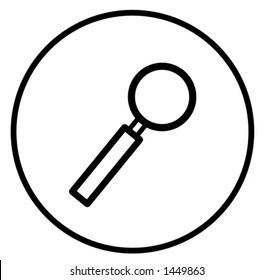 magnifier symbol