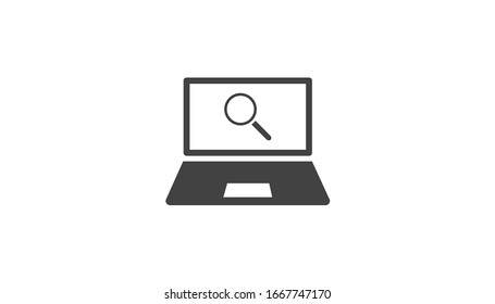 magnifier Tablet screen icon