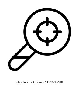 magnifier target focus 