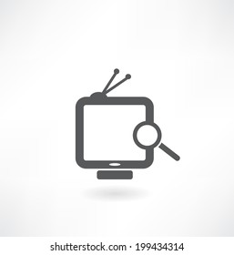 Magnifier and TV 