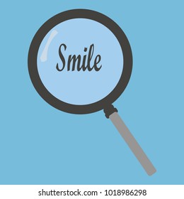 magnifier. vector . eps 10