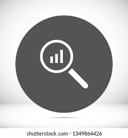 magnifier vector eps 10 icon