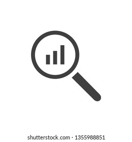 magnifier vector eps 10 icon