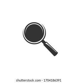 Magnifier vector flat isolated image.