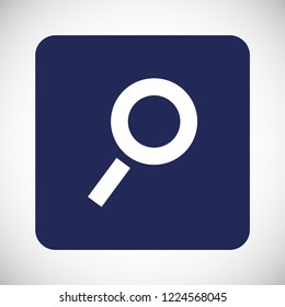 magnifier vector icon 10 eps