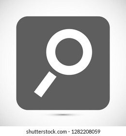 magnifier vector icon 10 eps