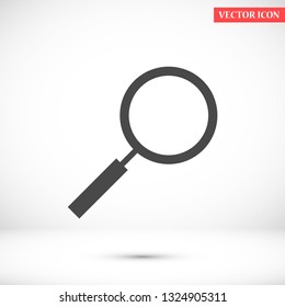magnifier vector icon 10 eps