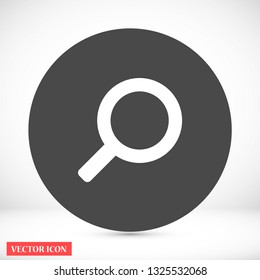magnifier vector icon 10 eps