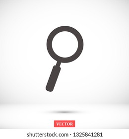 magnifier vector icon 10 eps