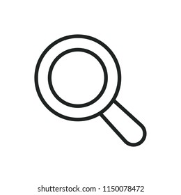 magnifier vector icon