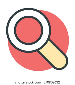 Magnifier Vector Icon