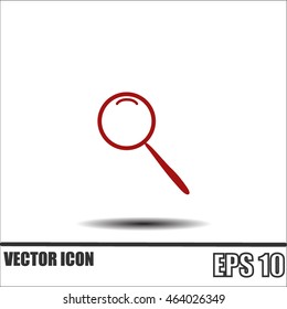 Magnifier vector icon