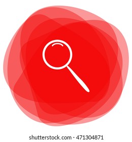 Magnifier vector icon