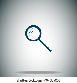 Magnifier vector icon