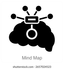 Magnifier vector icon concept design