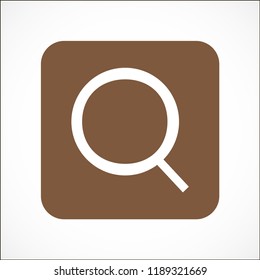 magnifier vector icon eps 10