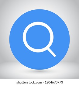 magnifier vector icon eps 10