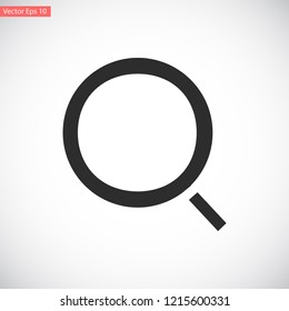 magnifier vector icon eps 10