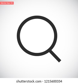 magnifier vector icon eps 10