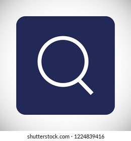 magnifier vector icon eps 10