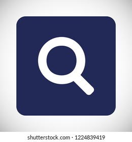magnifier vector icon eps 10