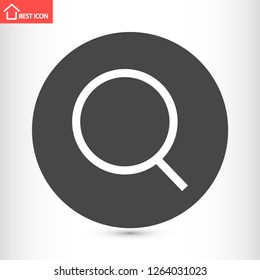 magnifier vector icon eps 10