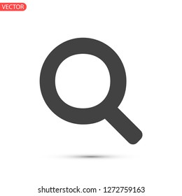 magnifier vector icon eps 10
