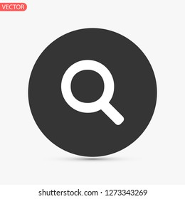 magnifier vector icon eps 10