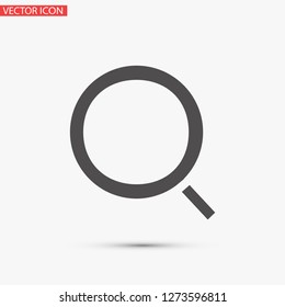 magnifier vector icon eps 10