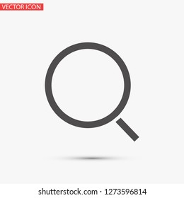 magnifier vector icon eps 10