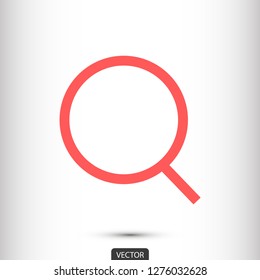 magnifier vector icon eps 10