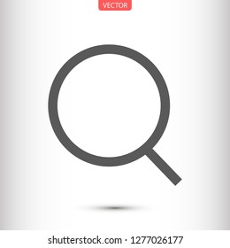 magnifier vector icon eps 10