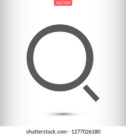 magnifier vector icon eps 10
