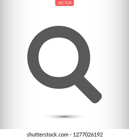 magnifier vector icon eps 10
