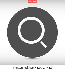 magnifier vector icon eps 10