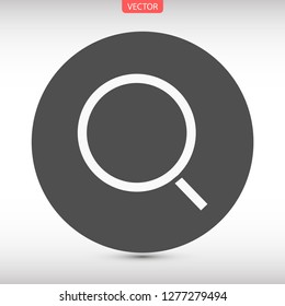 magnifier vector icon eps 10