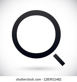 magnifier vector icon eps 10