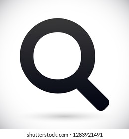 magnifier vector icon eps 10